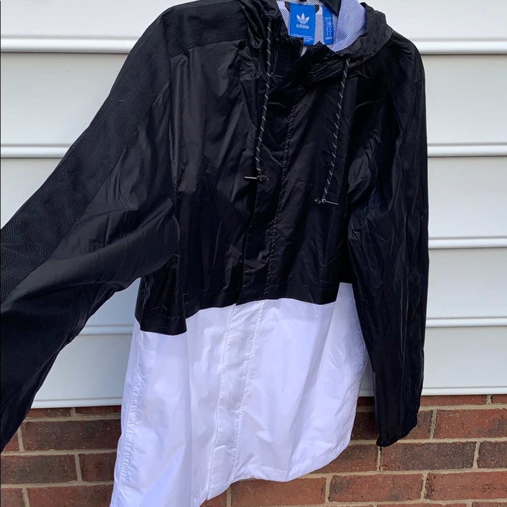 Adidas Windbreaker Zip Up Jacket